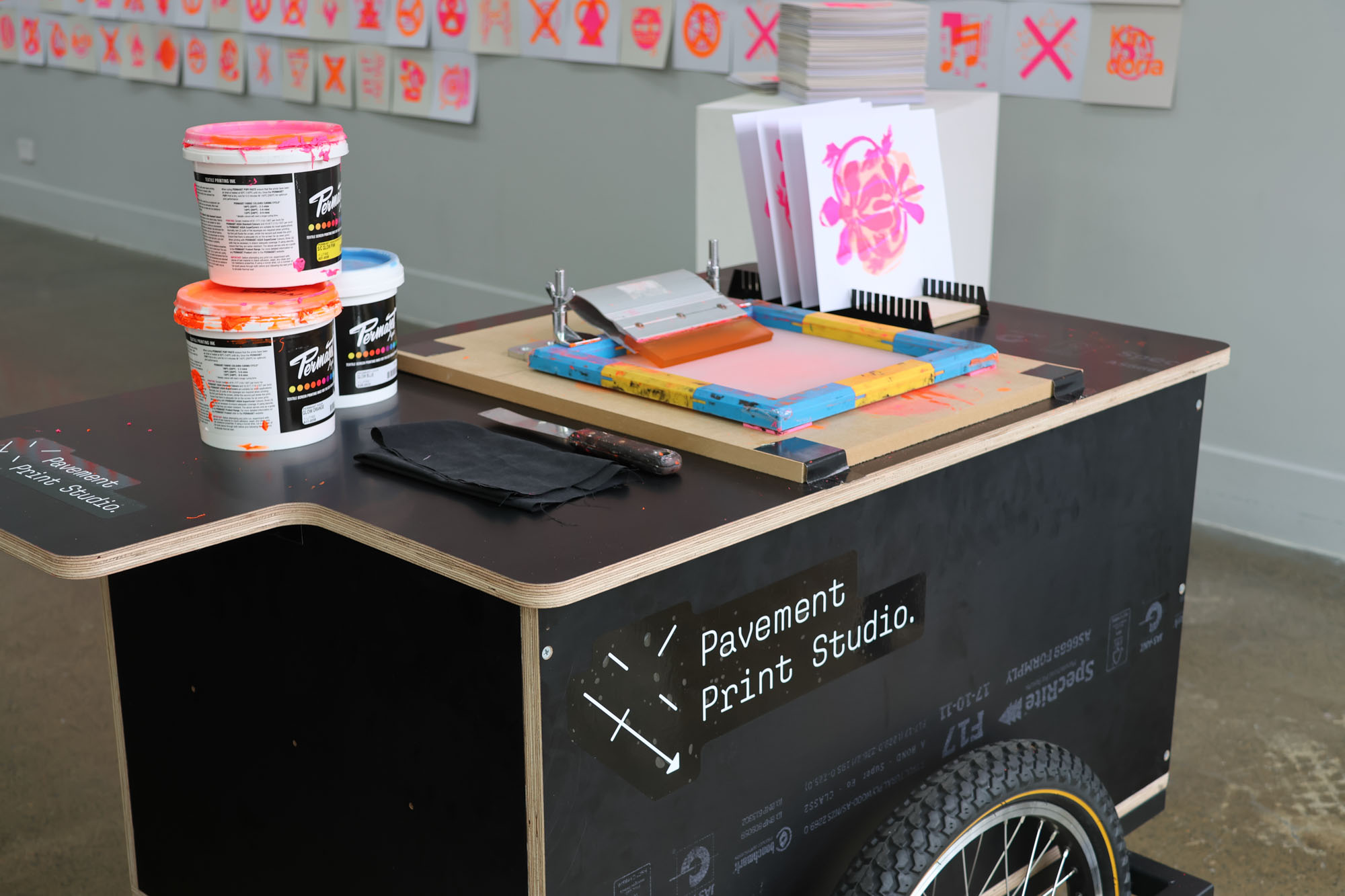 Printing at City North Festival