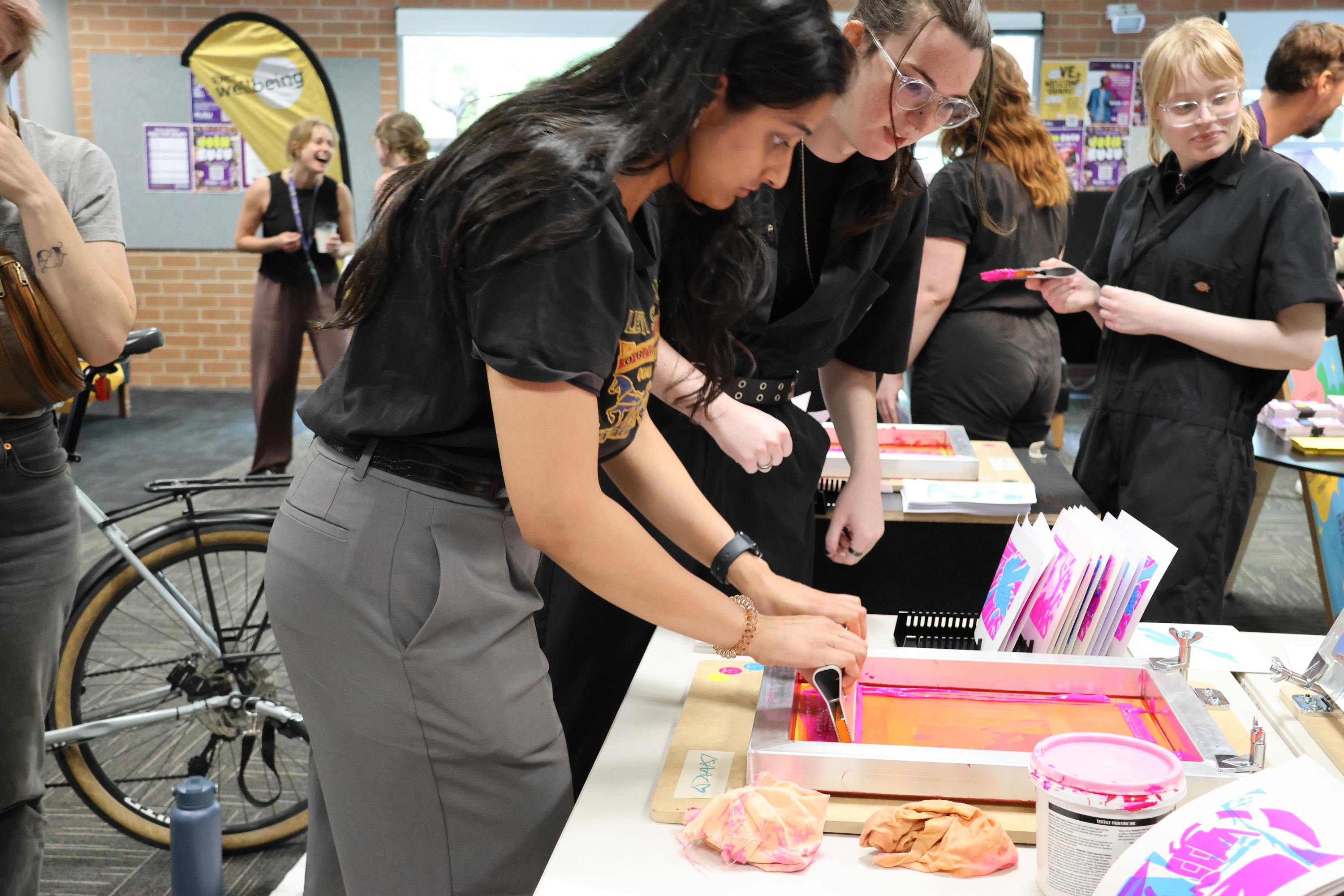 Printing at RMIT Brunswick VE o-week