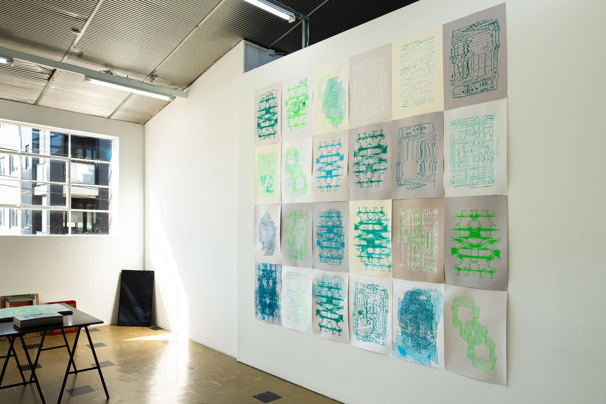 Installation at GalleryGalleryINC